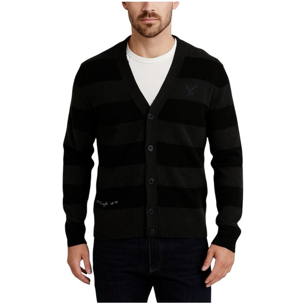 American Eagle Outfitters Cardigan Cotton Wool‎ Blend Men's S Cardigan